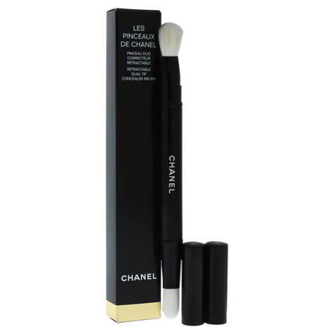 chanel dual concealer brush review|what are chanel makeup brushes made of.